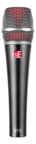 Microfone Se Electronics V7 X Dinâmico Supercardioide Preto